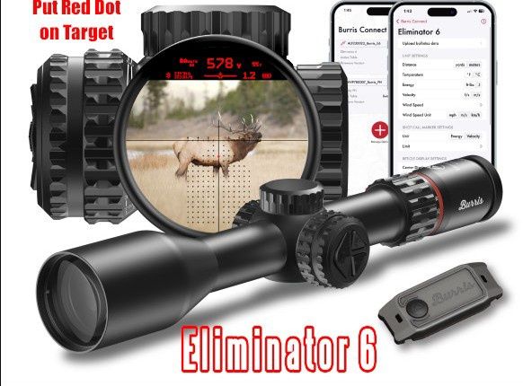 Продам прицел Burris Eliminator 6