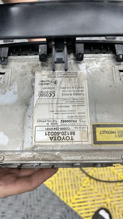 Магнитола Toyota Prado