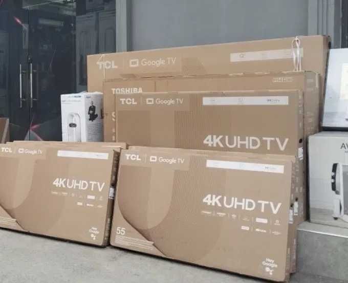 TCL 75 4K UHD SmartTV прошивка канал бесплатна даставкки +кранштен