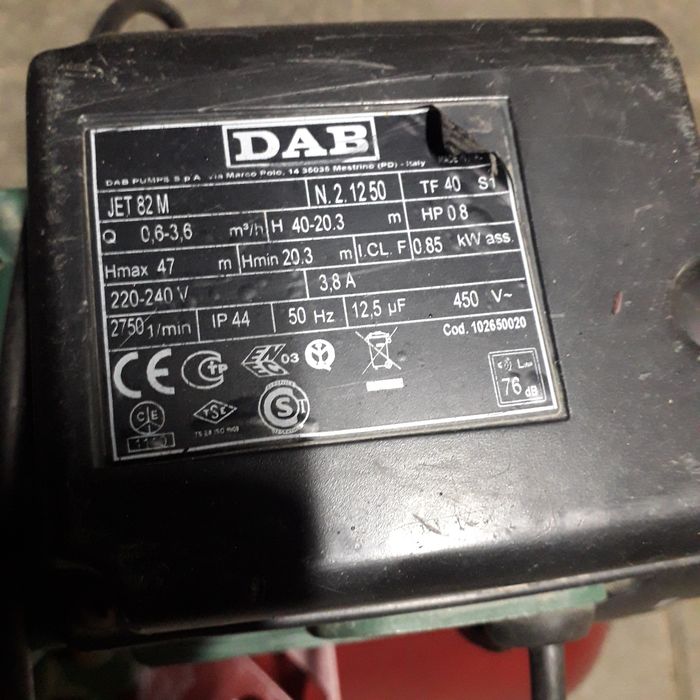 Насос водяной. Италиянский