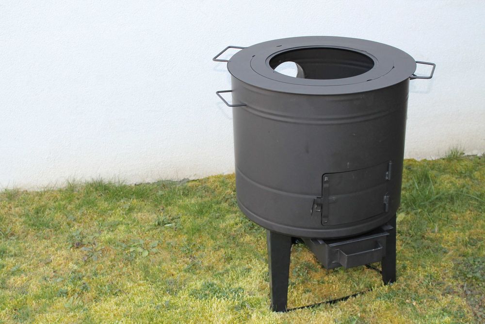 Soba pentru ceaun; diametru-50 cm, din tablă decapată de 0.8 mm