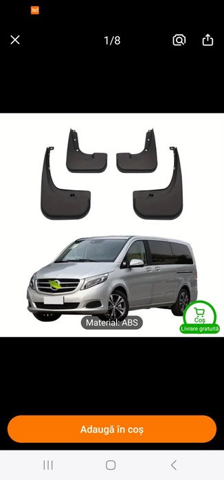 Apărători de noroi Mercedes Vito 2016 - 2020