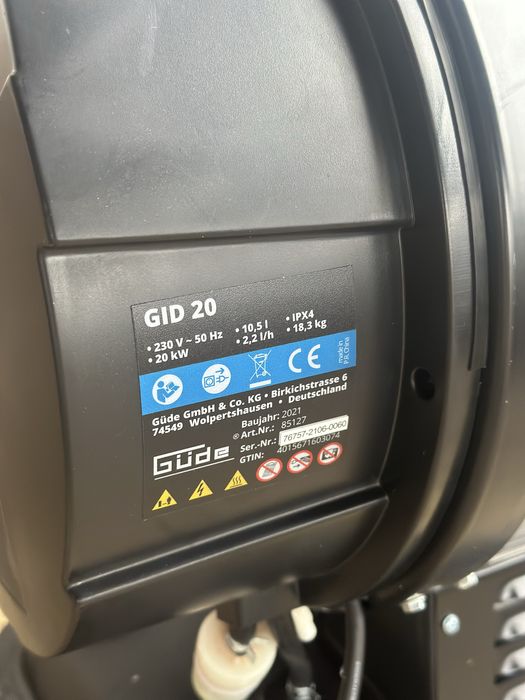 Професионален инфрачервен дизелов калорифер GID 20 kW