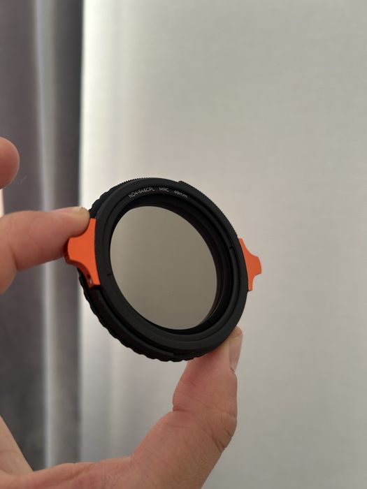 ND filter + CPL 49 mm (ND4-ND64) - 2-6 stop