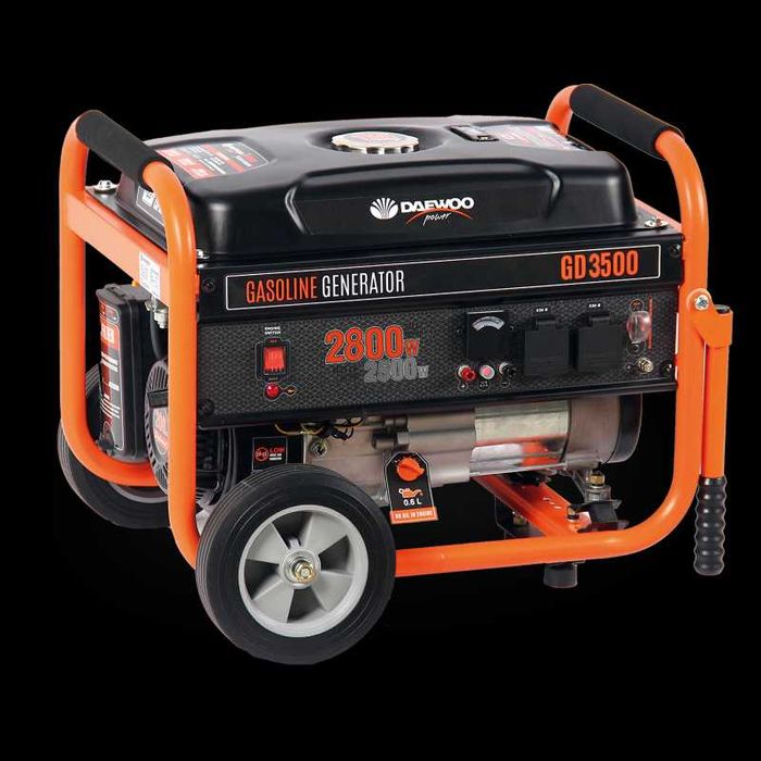 Генератор бензинов max 2800W, 208CC DAEWOO