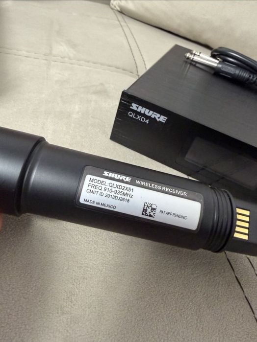 SHURE Microfon Wireless

Profesional UHF Shure QLXD

B58 900MHz