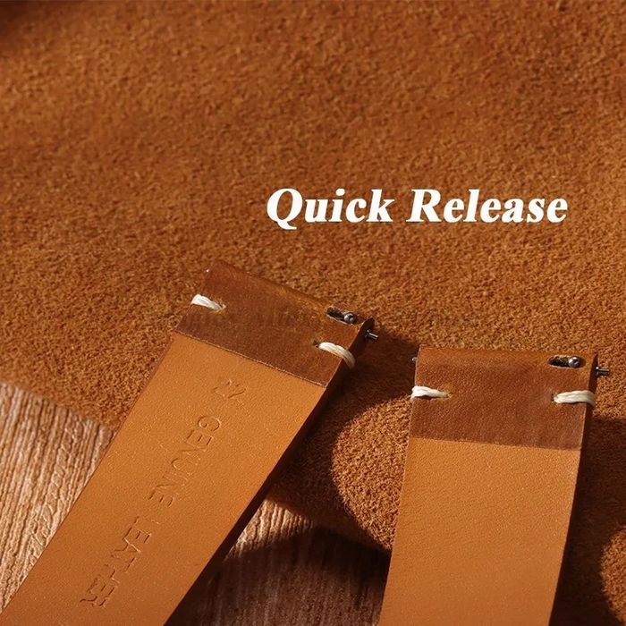 WAX Кожена каишка за Huawei Watch/Samsung/Xiaomi/Garmin/Apple/Amazfit