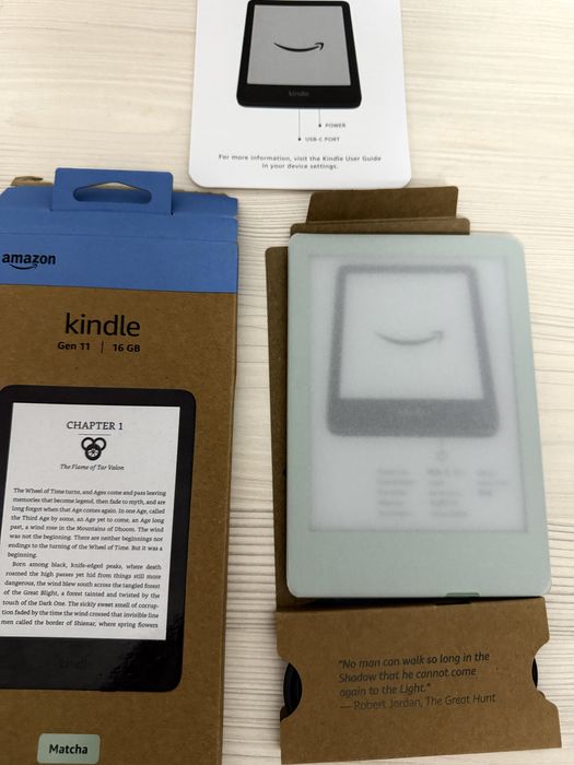 Kindle 11 basic matcha