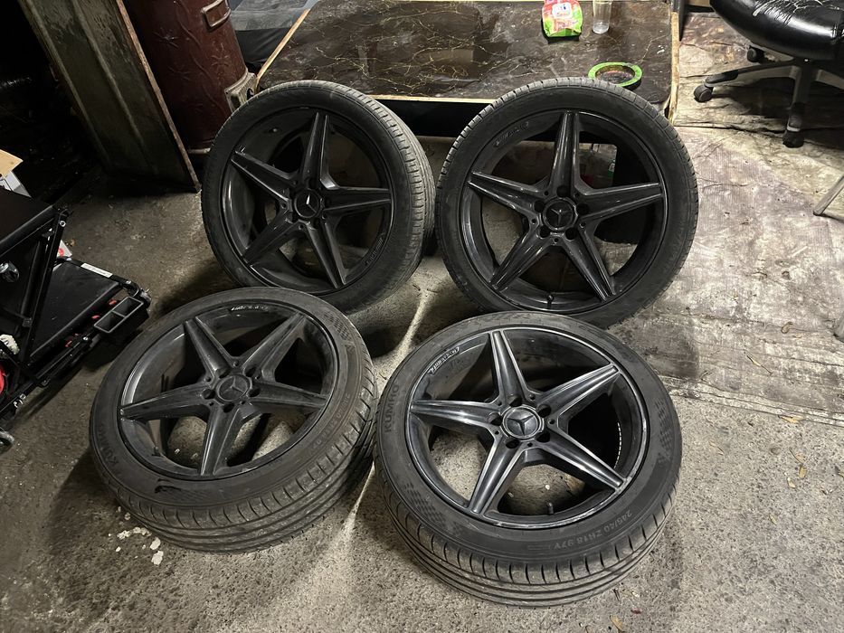 Алуминиеви джанти с гуми AMG стил за Mercedes 18"