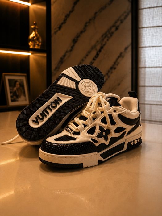 Lv Louis Vuitton Skate White&Blue Edition
