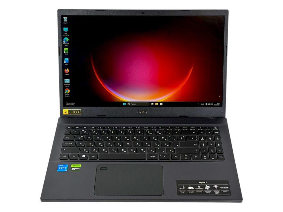 Acer Aspire 7 15.6" Full HD i5-12450H 16RAM 512GB RTX 2050 2г.Гаранция