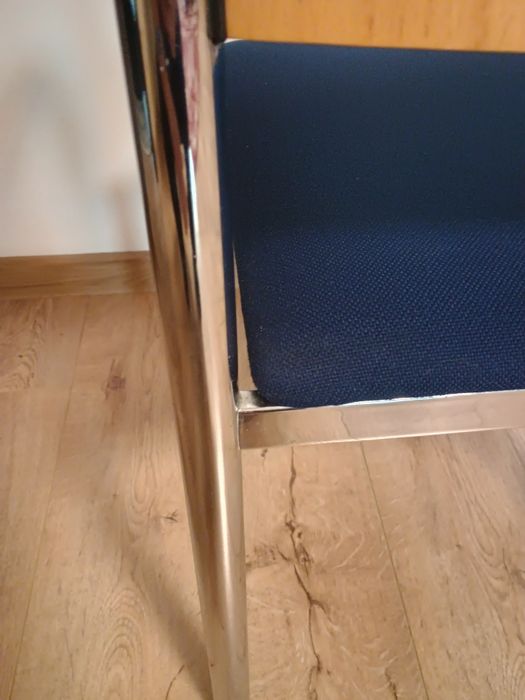 Scaune lemn masiv cu picioare de inox