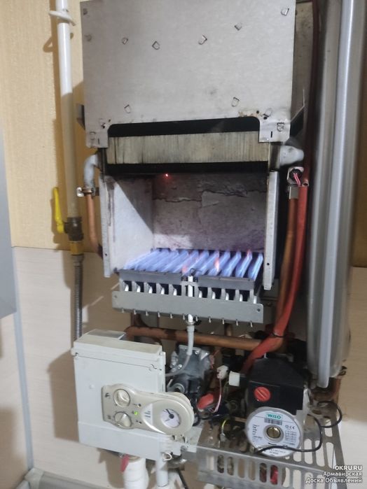 Ремонт котлов — газовых и двухконтурных