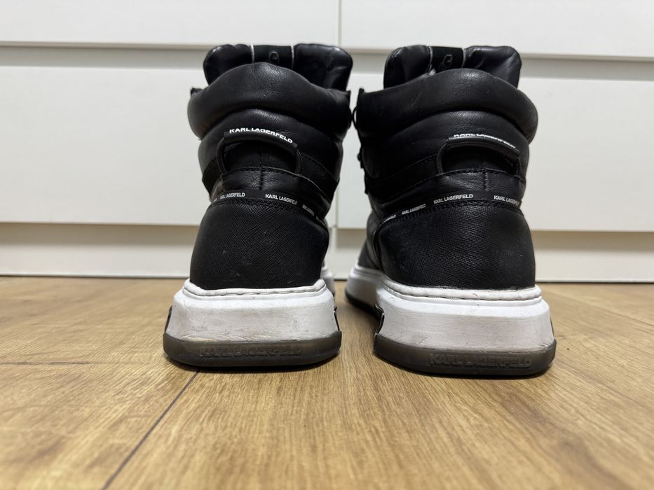 Karl Lagerfeld Elektro Lay Up Hi – Премиум Мъжки Кецове