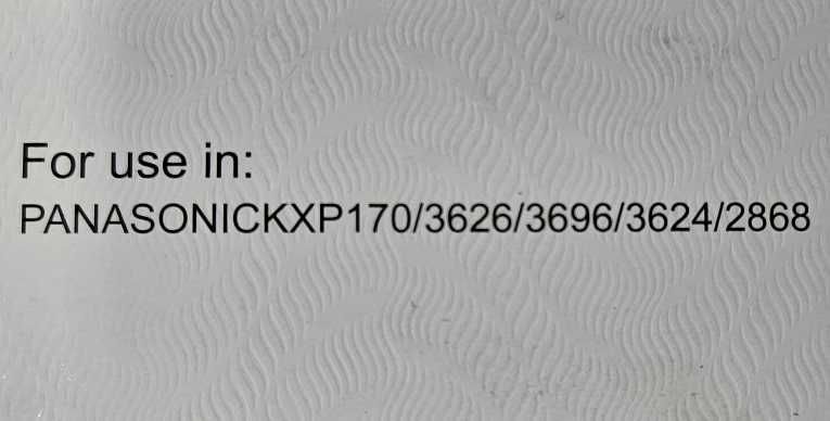 Тонер Canon Канон Лента KX-P 170 Панасоник Panasonic KX-FAT83E