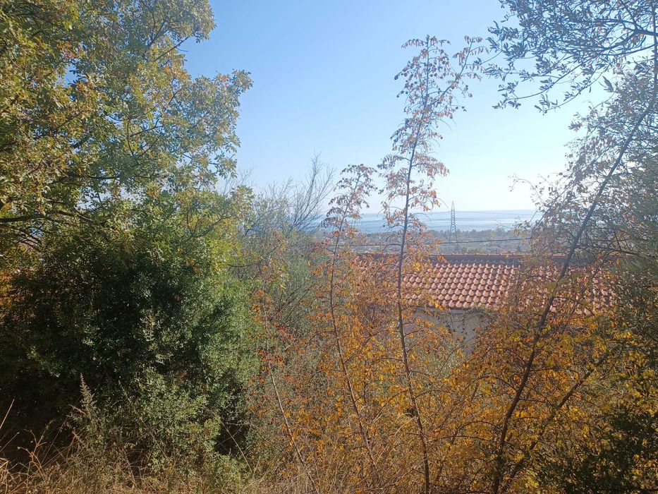 Продава се парцел гледка към морето 198 м2 в Аспровалта, Гърция