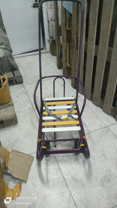 Санки на колесах