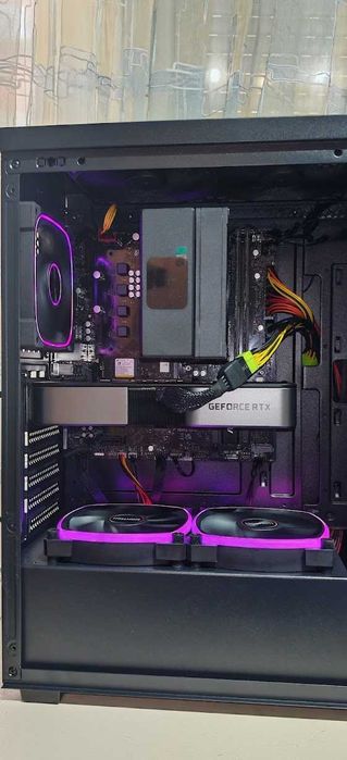 Добро Геймърско PC Ryzen 5 7500F/32Gb DDR5/1TB SSD/FE RТX 3070/Гаранци