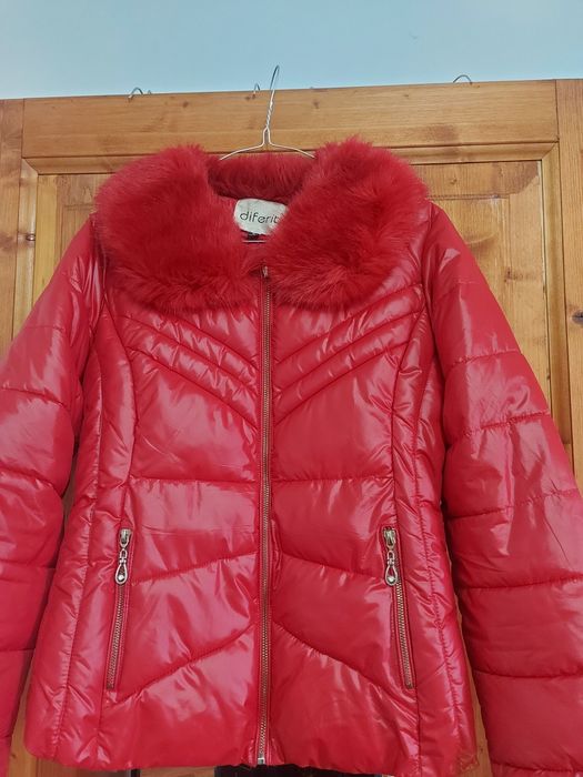 Geaca puf iarna scurta