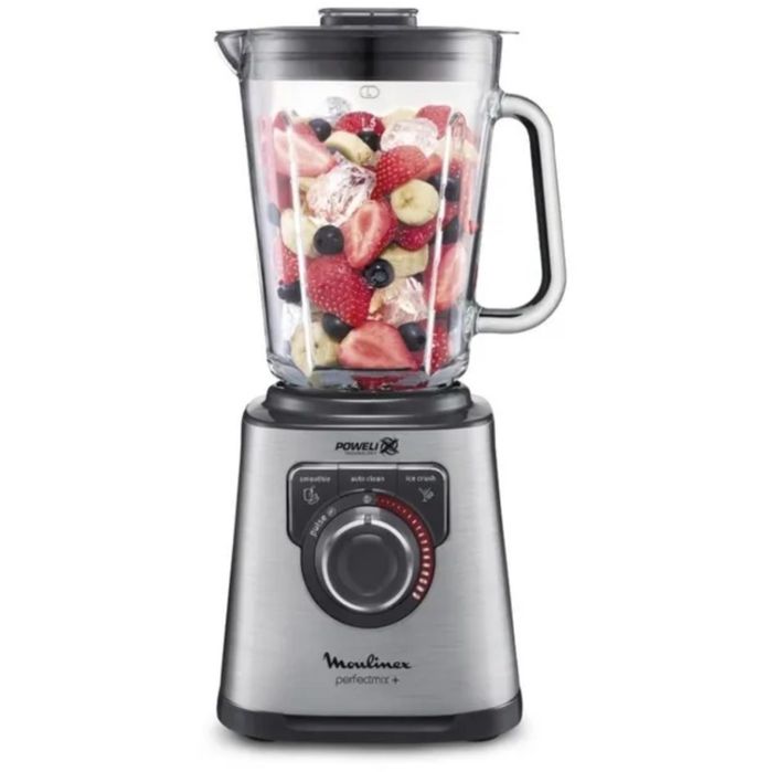 Блендер Moulinex LM871D10 серебристый