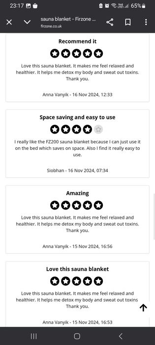 Pătură de saună cu infraroșu Firzone, FZ-200, trimit in tara