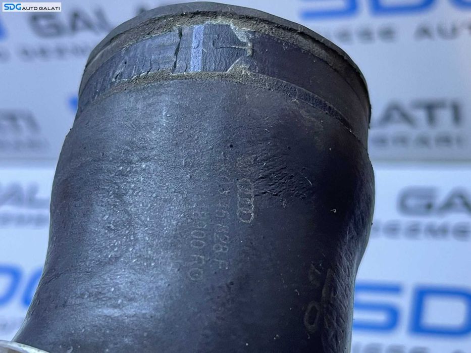 Furtun Conducta Tub Tubulatura Presiune Aer Turbo Turbina Turbosuflanta Intercooler Skoda Octavia 2 1.8 TSI BZB CDAA CDAB 2004 - 2013 Cod 1K0145828F [D0417]