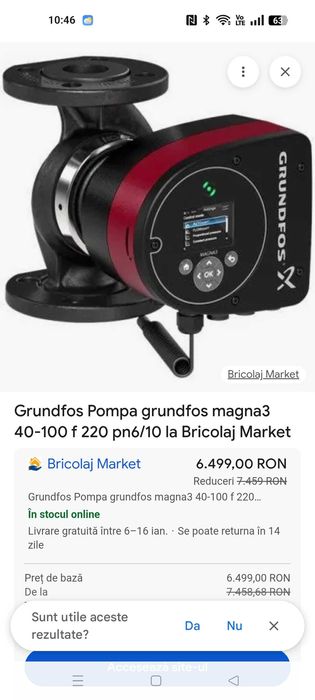 Pompa grundfos magnat 3 NOUĂ