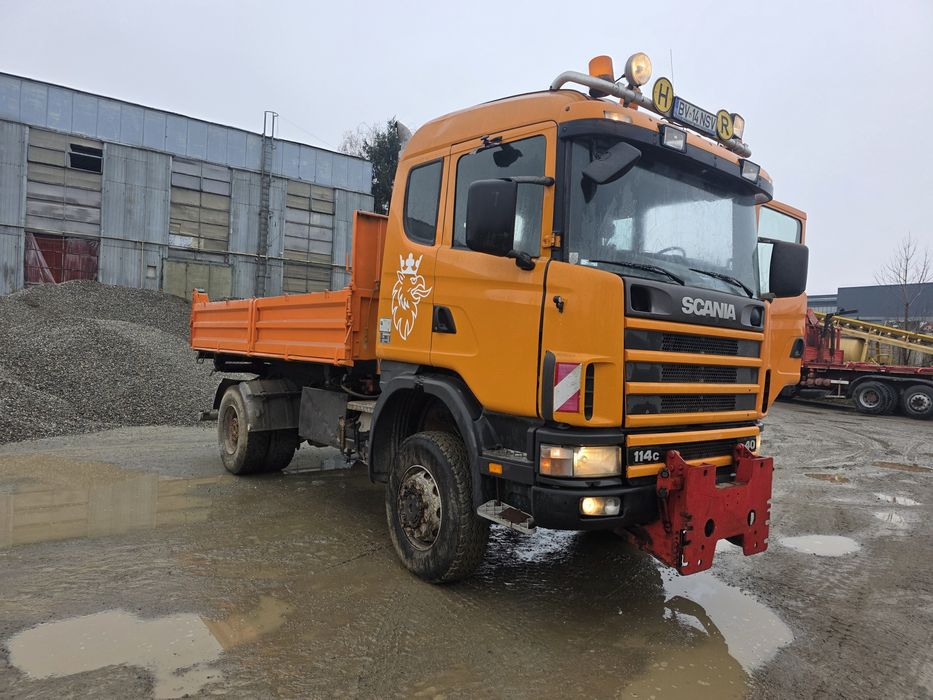 Scania R340 4x4 trilaterala