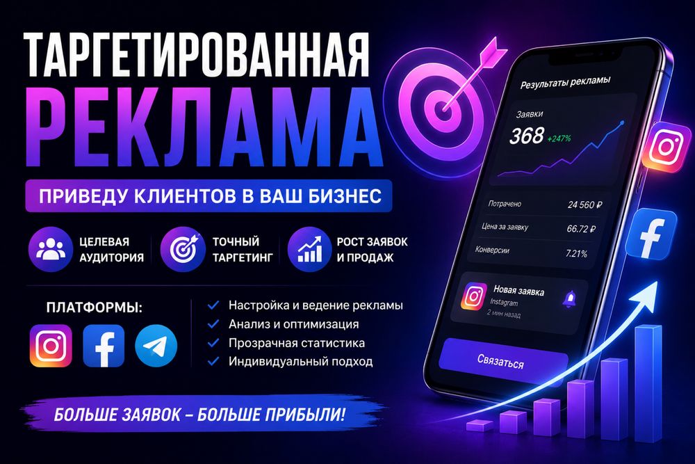 Biznes uchun Target Reklama Sozlash | Facebook va Instagram Reklama
