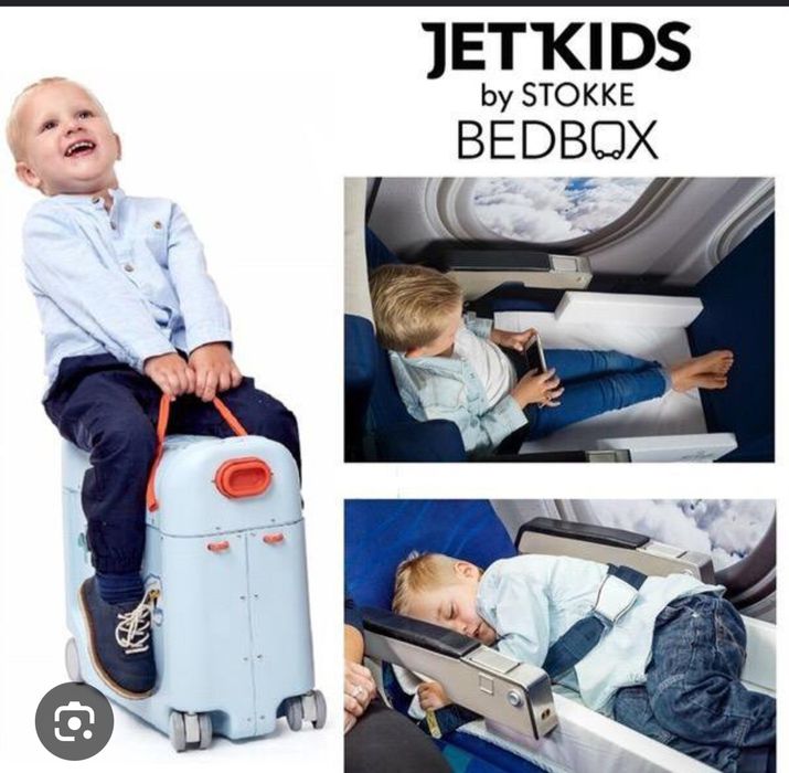 Детский Чемодан-трансформер JetKids by Stokke BedBox.