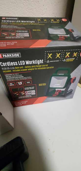 Фенер  Парксайд с батерия