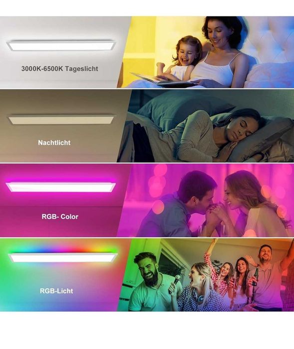 Plafoniera LED 3000-6500 K  noi