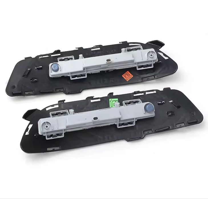 Set Grile Grila Lumini De Zi DRL  Lumina De Zi Lampa Far Bara Fata LED Rama Crom Ornament Chrome Mercedes E Class W212 2009-13