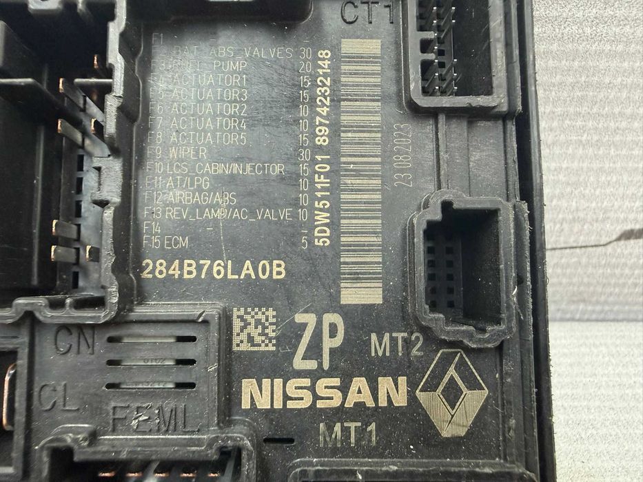 Panou siguranțe (BCM / IPDM) Nissan Juke II F16 COD: 284B76LA0B 2023 / [2019+] / (5D3)