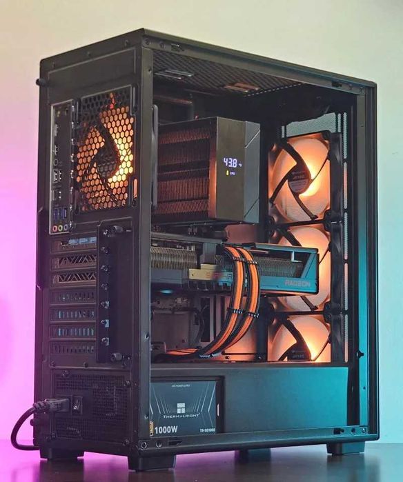 Ryzen 5-7500F/RX 9060XT 8GB/RAM 32GB/SSD 1TB/Чисто Нов+Гаранция