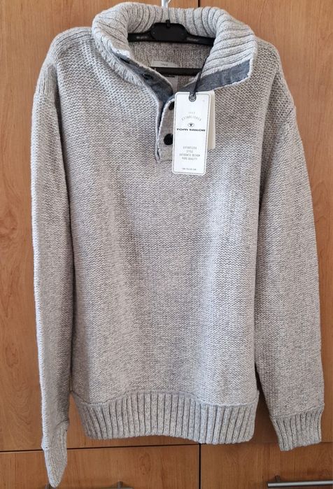 Pulover tricotat Tom Tailor eticheta xxl bărbați
