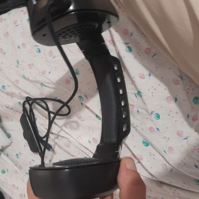 Casti gaming ps cu volum și  microfon