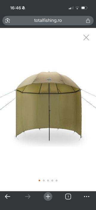 Umbrela de pescuit Delphin Monzun Master 2.50 m