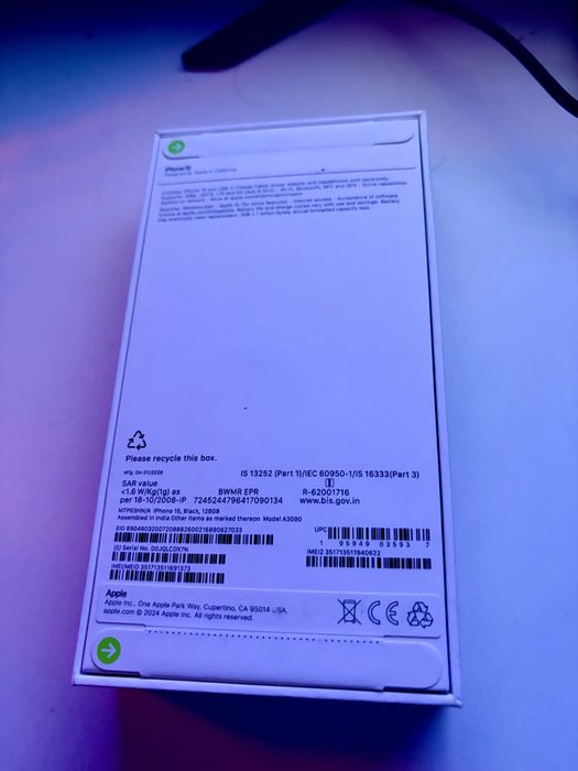 Продается запечатанный новый Iphone 15