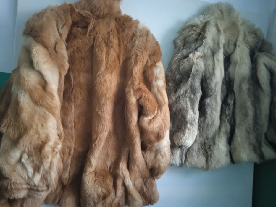 Шуба Германия Красный Волк Канадский48р и Винтаж  Сибирский серый Волк