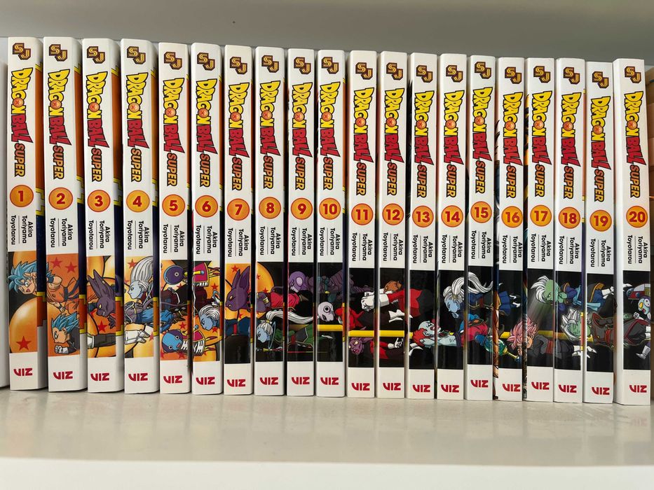 Dragon Ball Super manga vol. 1–20