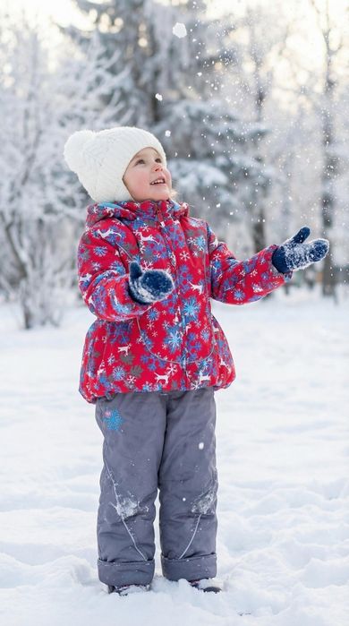 Лыжный костюм для девочки