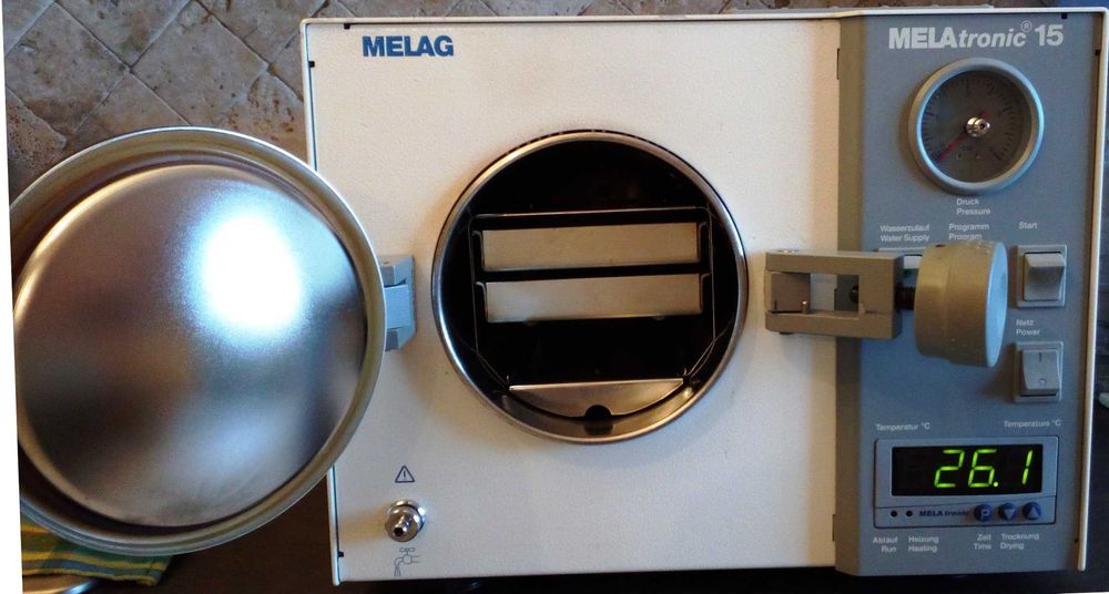 Autoclav MELAG MELAtronic 15 7L stomatolog veterinar cosmetica