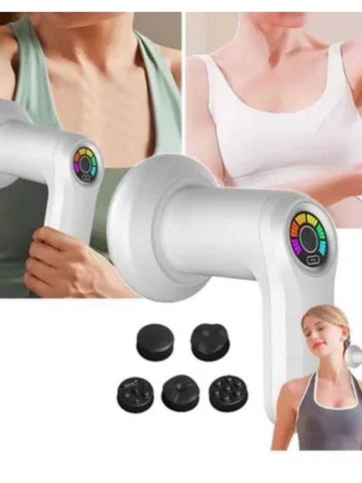 Массажный пистолет SiaaSoo с 4 насадками