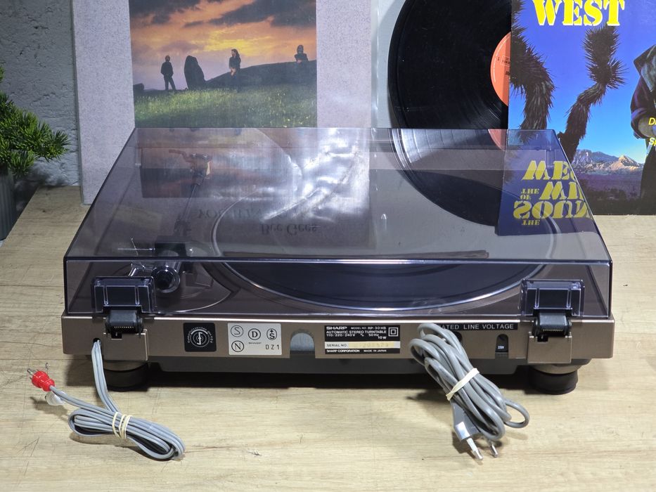 Pick-up SHARP RP-30, automatic stereo turntable, hifi audio vintage DD