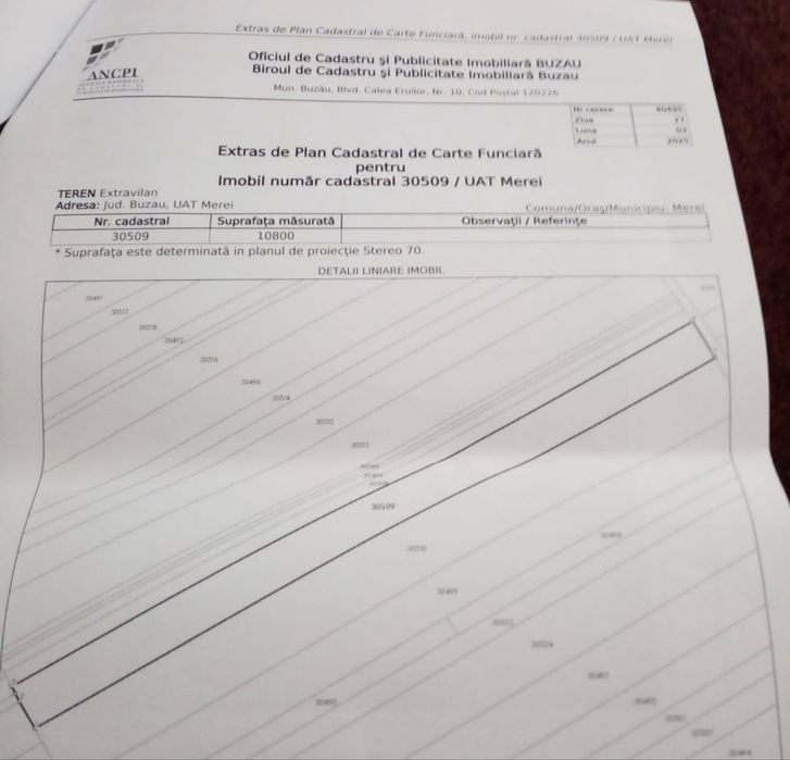 Vand teren arabil extravilan 10.800 mp, 25.000 euro negociabil
