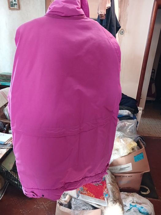 Пуховик женский, двусторонний