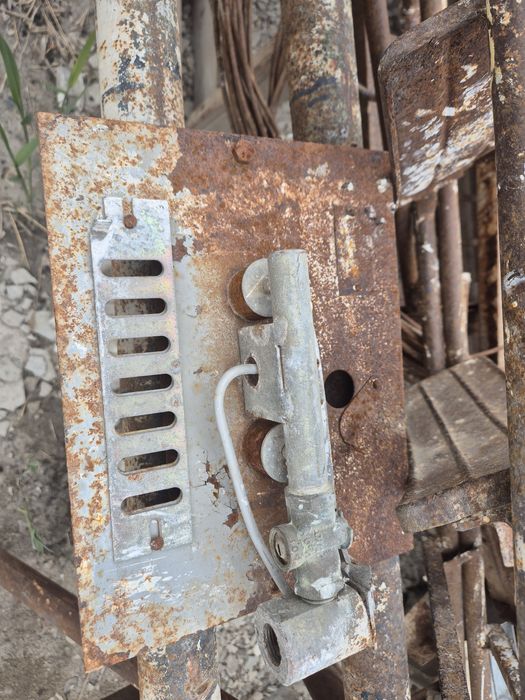 Горелка газовый  работает