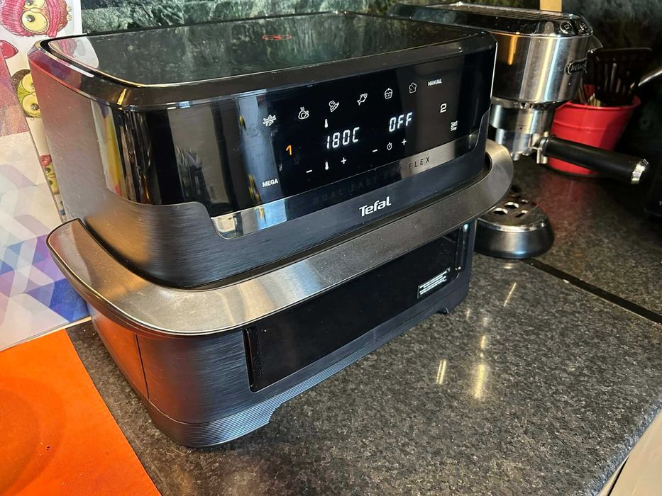 Air Fryer Tefal Dual Easy Fry Flex - 8 литра - 2700W (В ГАРАНЦИЯ)