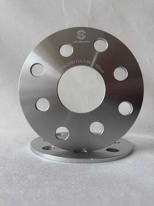 Проставки колёсные 5 мм 4×100 / 4×114.3, ступица 56.6 алюминий 7075-T6
